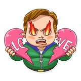I Hate Valentine's Day! WhatsApp Sticker #11