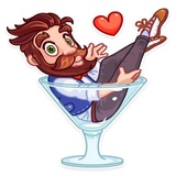 I am Beerman WhatsApp Sticker #2