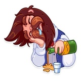 I am Beerman WhatsApp Sticker #22
