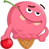 IceCream Emoji WhatsApp Sticker #9