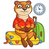 It's Vacation Time WhatsApp Sticker #15