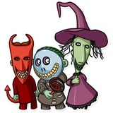 Nightmare Before Christmas WhatsApp Sticker #27