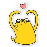 Jake the Dog WhatsApp Sticker #12