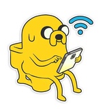 Jake the Dog WhatsApp Sticker #27