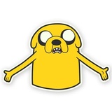 Jake the Dog WhatsApp Sticker #7