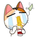 Japanese Kitty WhatsApp Sticker #12