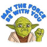Master Yoda WhatsApp Sticker #17