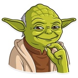 Master Yoda WhatsApp Sticker #6