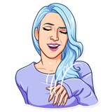 Jenna Marbles WhatsApp Sticker #8