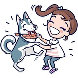 Jess and Jack WhatsApp Sticker #7
