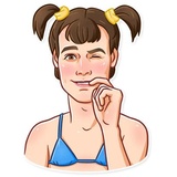 Jim Carrey WhatsApp Sticker #30