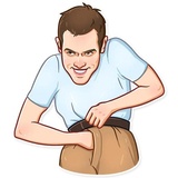 Jim Carrey WhatsApp Sticker #9