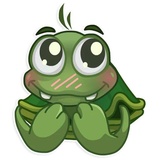 Sad Turtle Joe WhatsApp Sticker #30