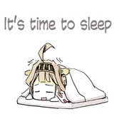 Kancolle Sleep WhatsApp Sticker #6