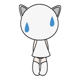 Kawaii Cat Chan WhatsApp Sticker #19