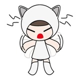 Kawaii Cat Chan WhatsApp Sticker #25