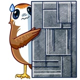 Porg WhatsApp Sticker #9
