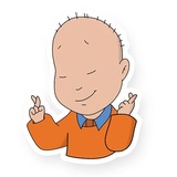 Kids from room 402 WhatsApp Sticker #15