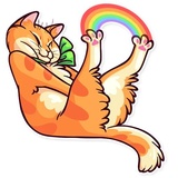 Meme Cats WhatsApp Sticker #23