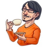 Hideo Kojima WhatsApp Sticker #7