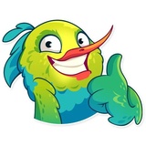 Kolibri WhatsApp Sticker #3