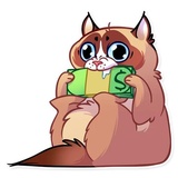 Kooky Cat WhatsApp Sticker #9