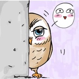 A Little cute OWL WhatsApp Sticker #7