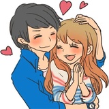 Snuggling Stickers WhatsApp Sticker #29
