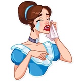 Lady Marie WhatsApp Sticker #10
