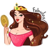 Lady Marie WhatsApp Sticker #15