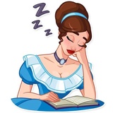 Lady Marie WhatsApp Sticker #19