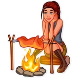 Tomb Raider WhatsApp Sticker #19