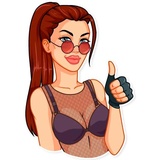 Tomb Raider WhatsApp Sticker #3
