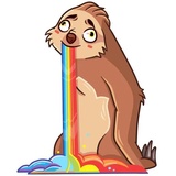 Lazybones WhatsApp Sticker #11