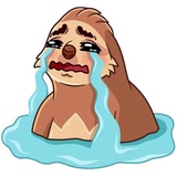 Lazybones WhatsApp Sticker #25
