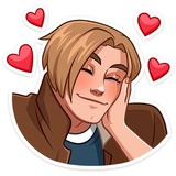Leon Scott WhatsApp Sticker #2