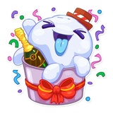 Let it Snow WhatsApp Sticker #10
