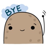 Life is Potato WhatsApp Sticker #21
