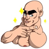 Like a Man WhatsApp Sticker #7