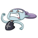 Little Vampire WhatsApp Sticker #24