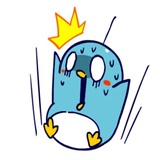Little Blue Penguin WhatsApp Sticker #2