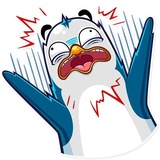 Lonely Penguin WhatsApp Sticker #6