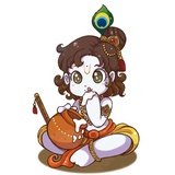 Lord Krishna WhatsApp Sticker #2