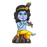 Lord Krishna WhatsApp Sticker #3