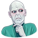 Lord Voldemort WhatsApp Sticker #12