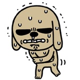 Brown Dog WhatsApp Sticker #20