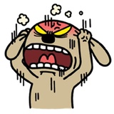 Brown Dog WhatsApp Sticker #3