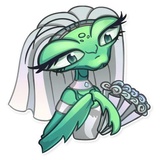 Eva the Mantis WhatsApp Sticker #18