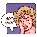 Marilyn WhatsApp Sticker #17