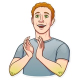 Mark Lizardberg WhatsApp Sticker #26